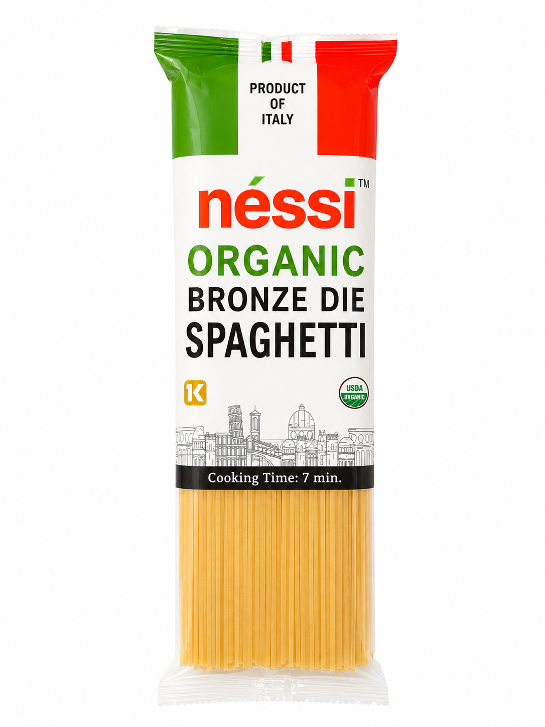 Néssi Organic Bronze Die Spaghetti – 16oz