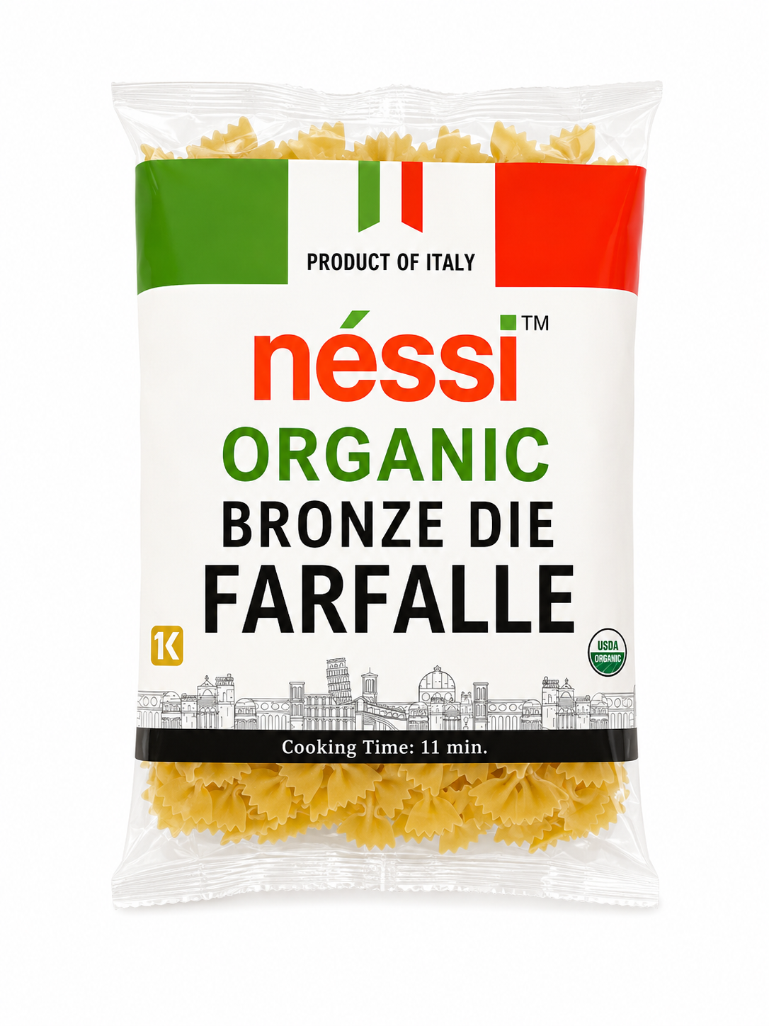 Néssi Organic Bronze Die Farfalle – 16oz
