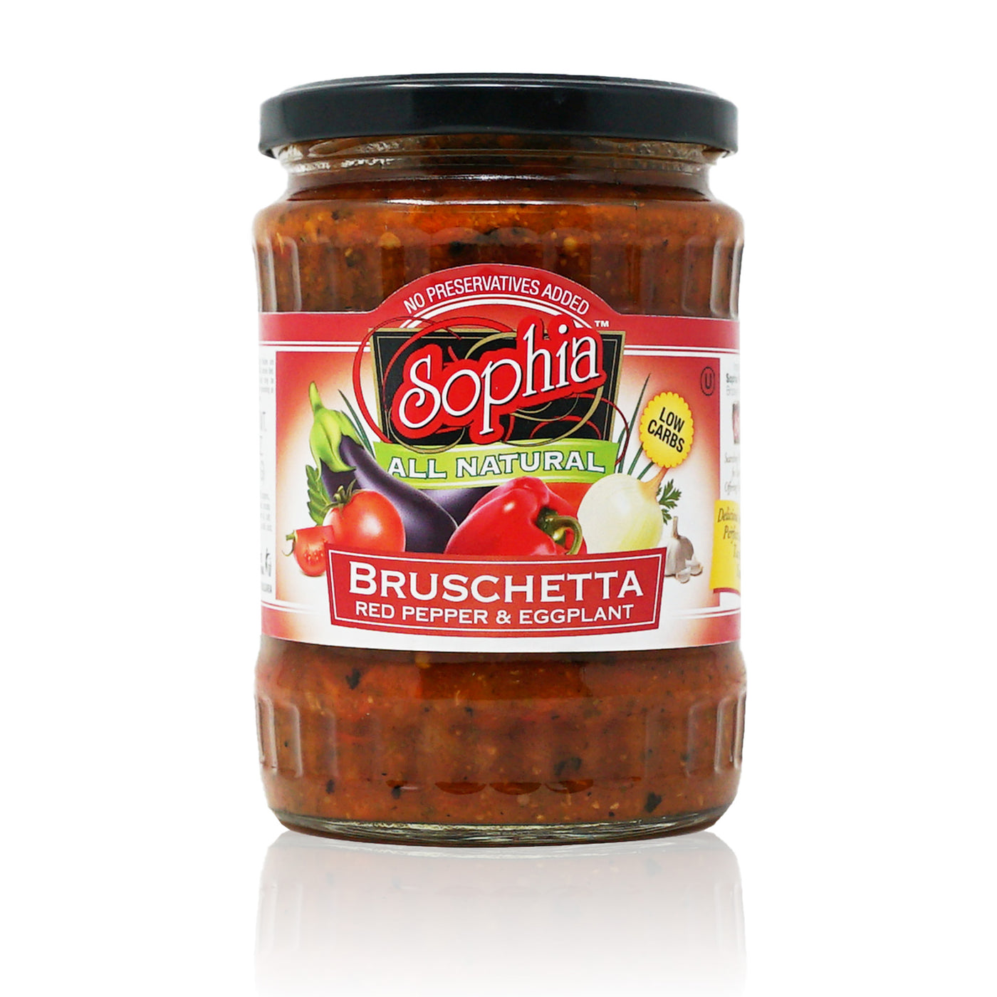Sophia Eggplant Bruschetta – 12 x 19oz | Wholesale B2B