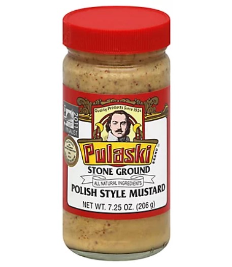 Pulaski Polish Style Mustard 12725 Oz Nessi Foods