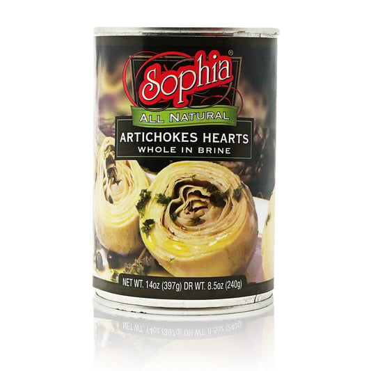 Sophia Artichokes - Whole in Brine – 12 x 14oz | Wholesale B2B