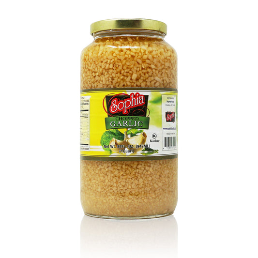 Sophia Garlic - Chopped – 12 x 8oz | Wholesale B2B