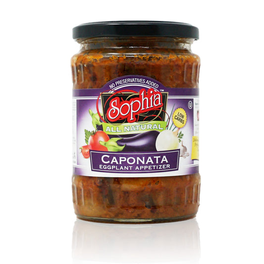 Sophia Eggplant Caponata – 12 x 19oz | Wholesale B2B