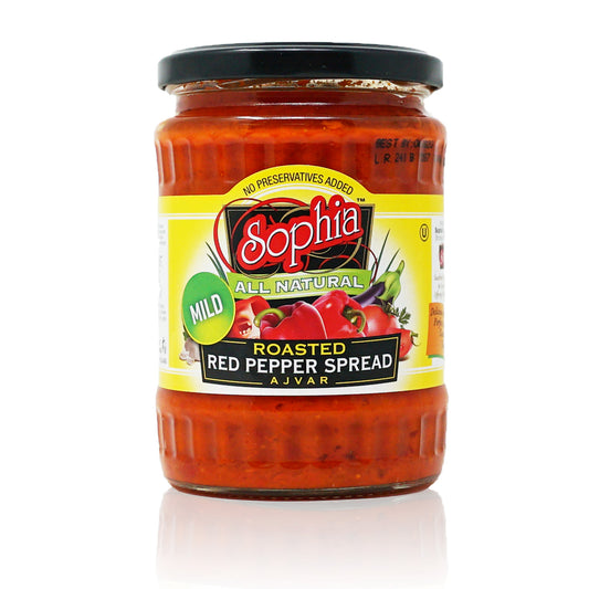 Sophia Ajvar Red Pepper Spread - Mild – 12 x 19oz | Wholesale B2B