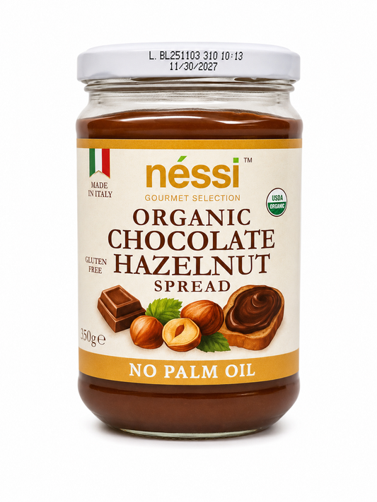 Néssi Organic Chocolate Hazelnut Spread 6/12.35 oz