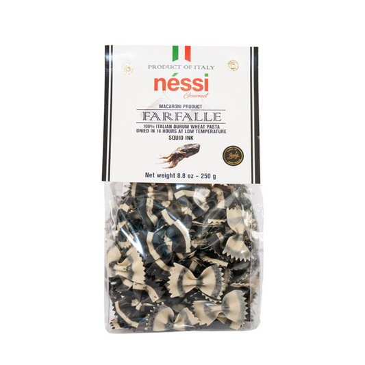 Néssi Squid Ink Farfalle 12/8.82 oz