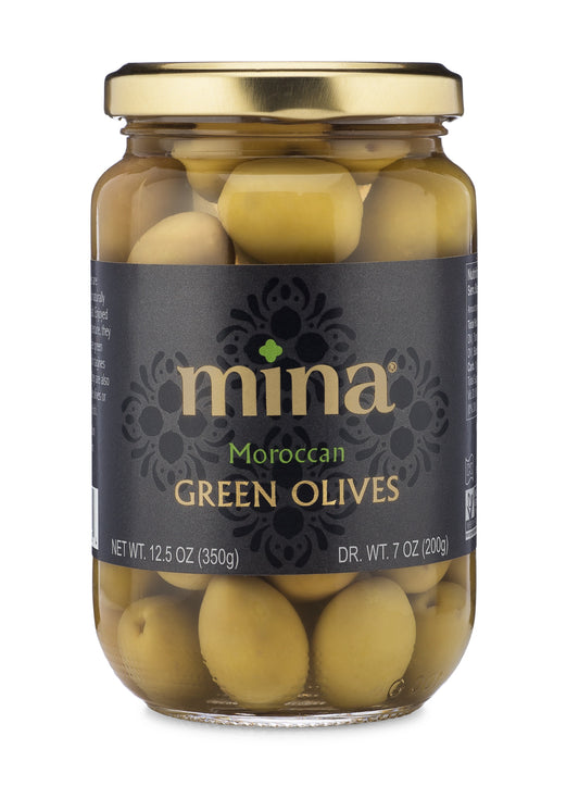Mina Green Olives 6/12.5 oz