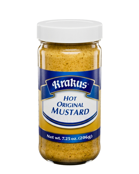 Krakus Hot Mustard 12/7.25 oz