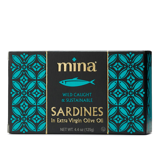 Mina Sardines in Extra Virgin Olive Oil 12/4.4 oz