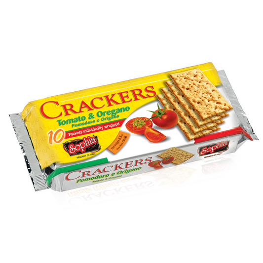 Sophia Crackers - Tomatoes & Basil 12/8.8 oz