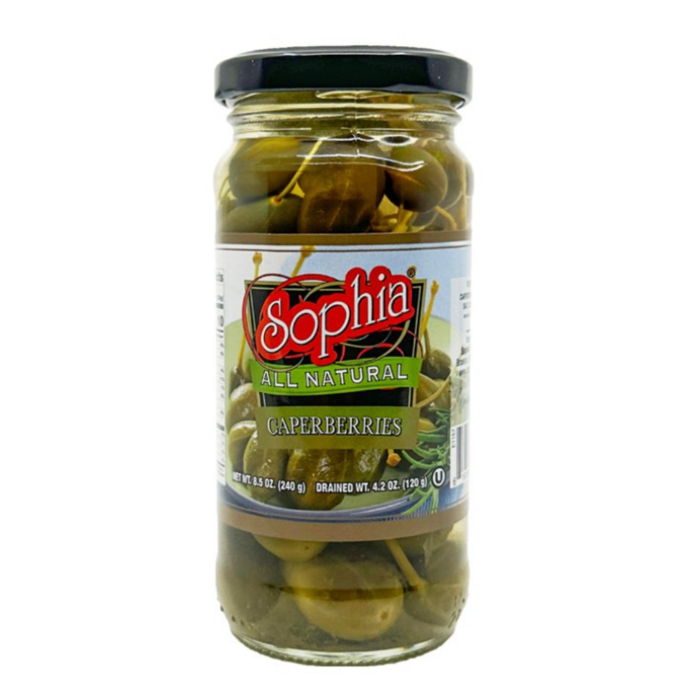 Sophia Caperberries 8 oz – Case of 12