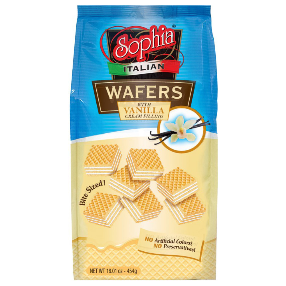 Sophia Italian Vanilla Wafers 16 oz