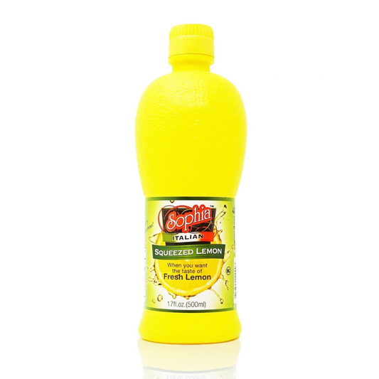 Sophia Lemon Juice 500 ml – Case of 6 – wholesale case