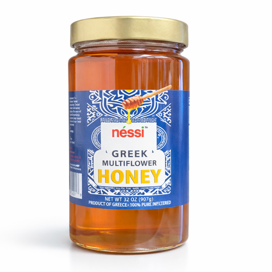Néssi Greek Multiflower Honey 32oz | B2B Wholesale