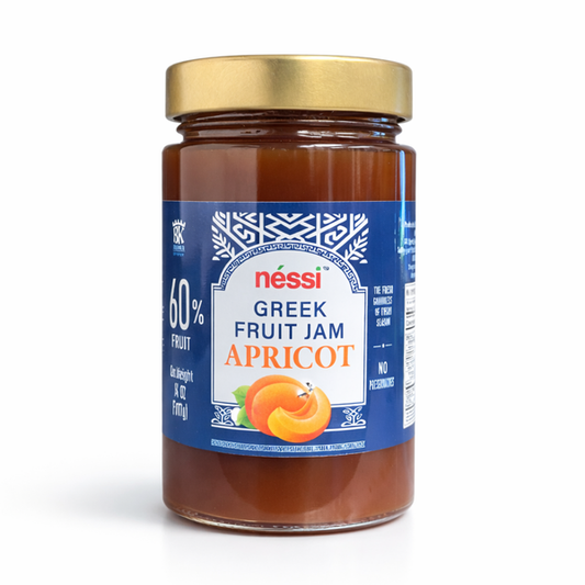 Néssi Greek Fruit Jam Apricot 14oz | B2B Wholesale