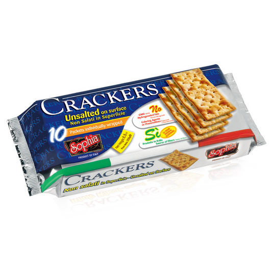 Sophia Crackers - Unsalted – 12 x 8.8oz | Wholesale B2B