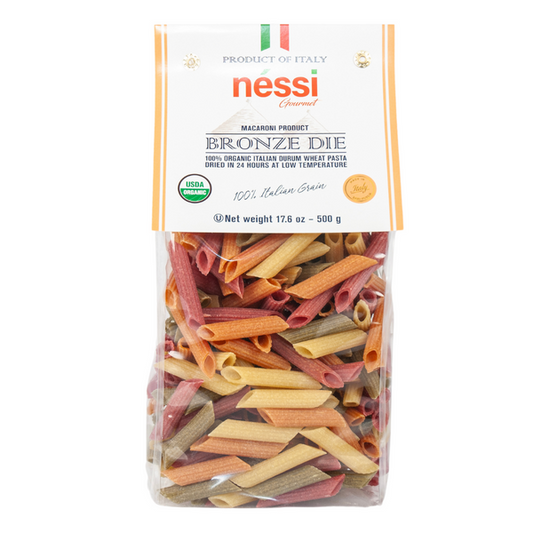 Néssi Organic Colorful Penne 12/17.64 oz