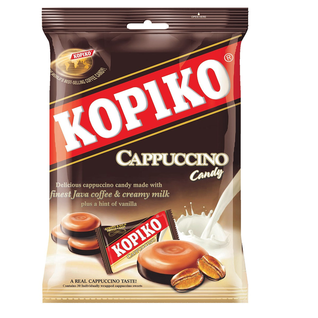 Kopiko Coffee Candy Cappuccino Bag 24/4.23 oz