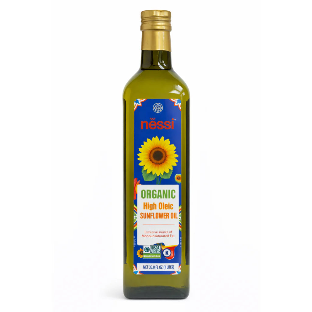 Néssi Organic High Oleic Sunflower Oil 12/33.8 fl oz