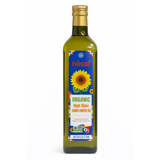 Néssi Organic High Oleic Sunflower Oil 12/33.8 fl oz