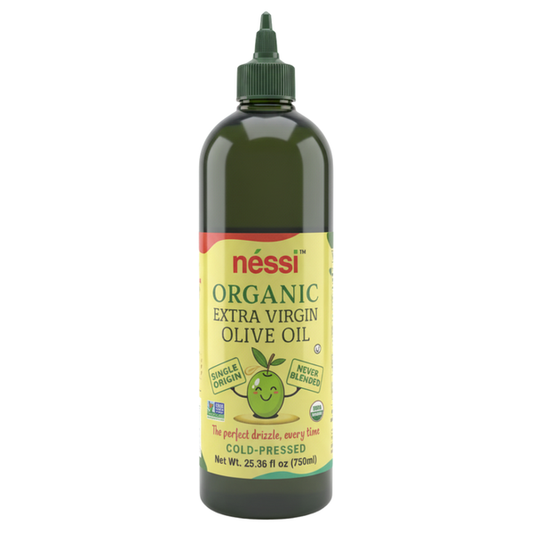 Néssi Organic Extra Virgin Olive Oil Squeeze Bottle 12/25.36 fl oz