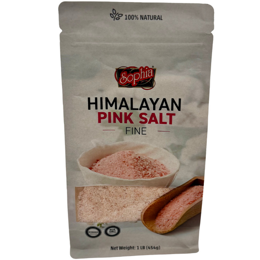 Sophia Himalayan Pink Salt Fine 12/1 lb