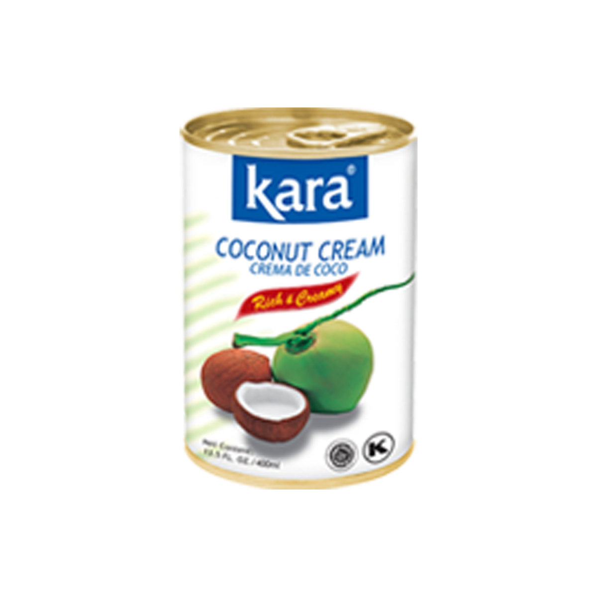 Kara Coconut Cream 25% Fat 24/14.4 oz