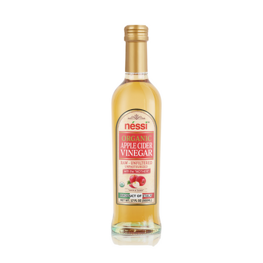 Néssi Organic Apple Cider Vinegar With The Mother 12/16.91 fl oz