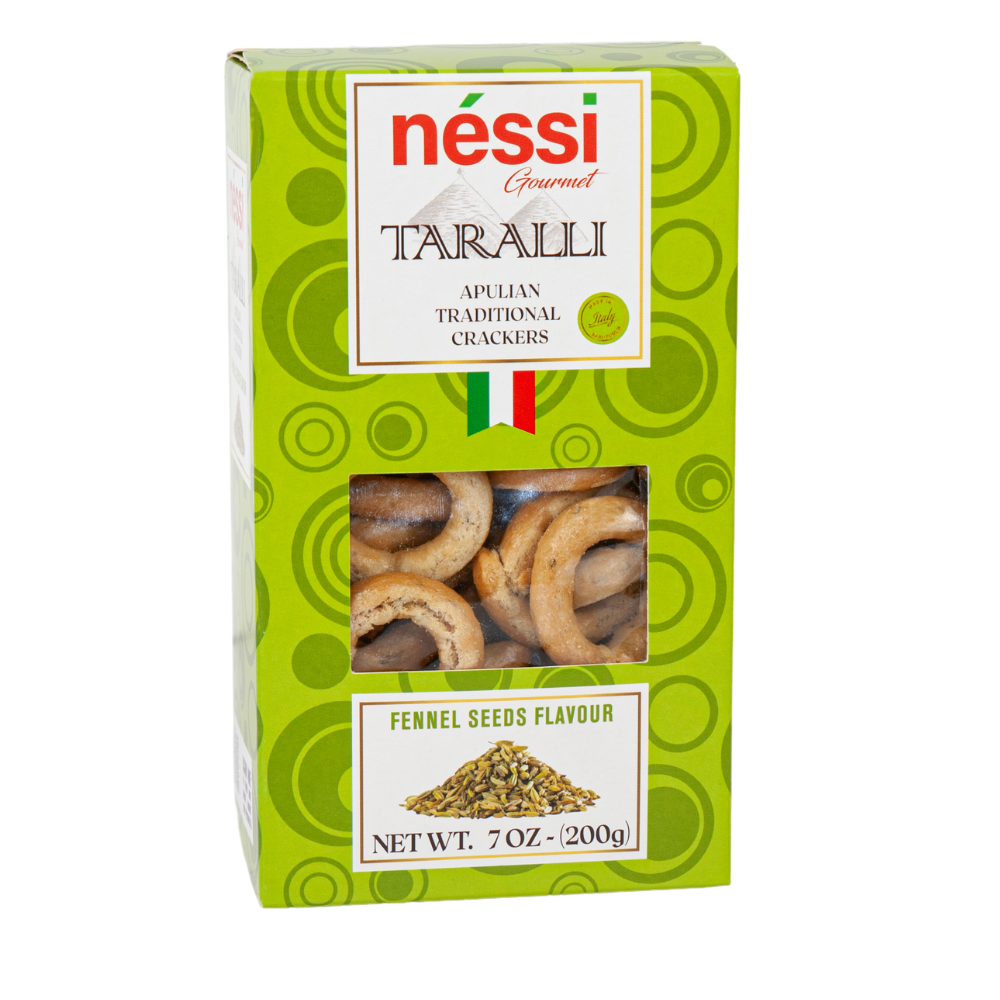 Néssi Taralli Fennel 11/7.05 oz – wholesale case