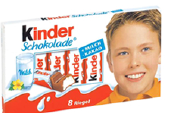 KINDER CHOCOLATE 40/3.5 OZ - Nessi Foods